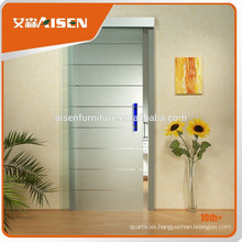 2015 Ventana de cristal de aluminio interior de la puerta corredera hecha en China